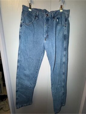 Rustler Men's Light Blue Straight Jeans